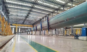 金風科技147米風電葉片順利完成靜力測試